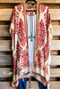 AHB EXCLUSIVE: Bali Intentions Kimono - Rust