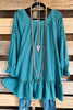 Fresh New Start Tunic - Teal - SALE
