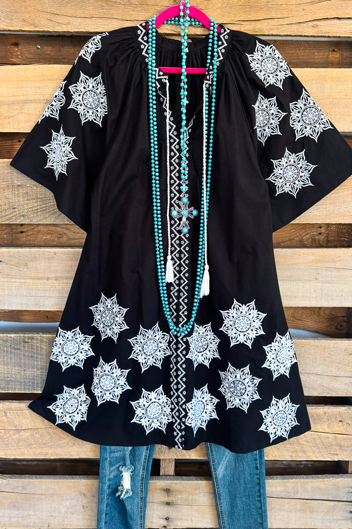 AHB EXCLUSIVE: The Leading Lady Dress - Black - 100% COTTON