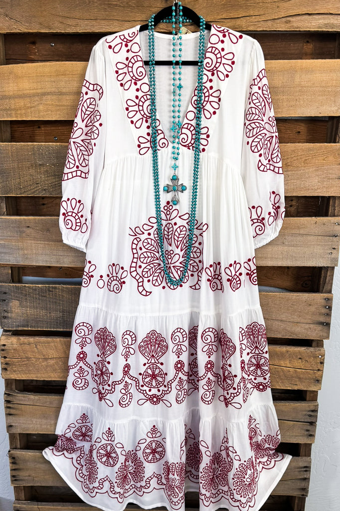 AHB EXCLUSIVE: Remember My Love Maxi Dress - Ivory