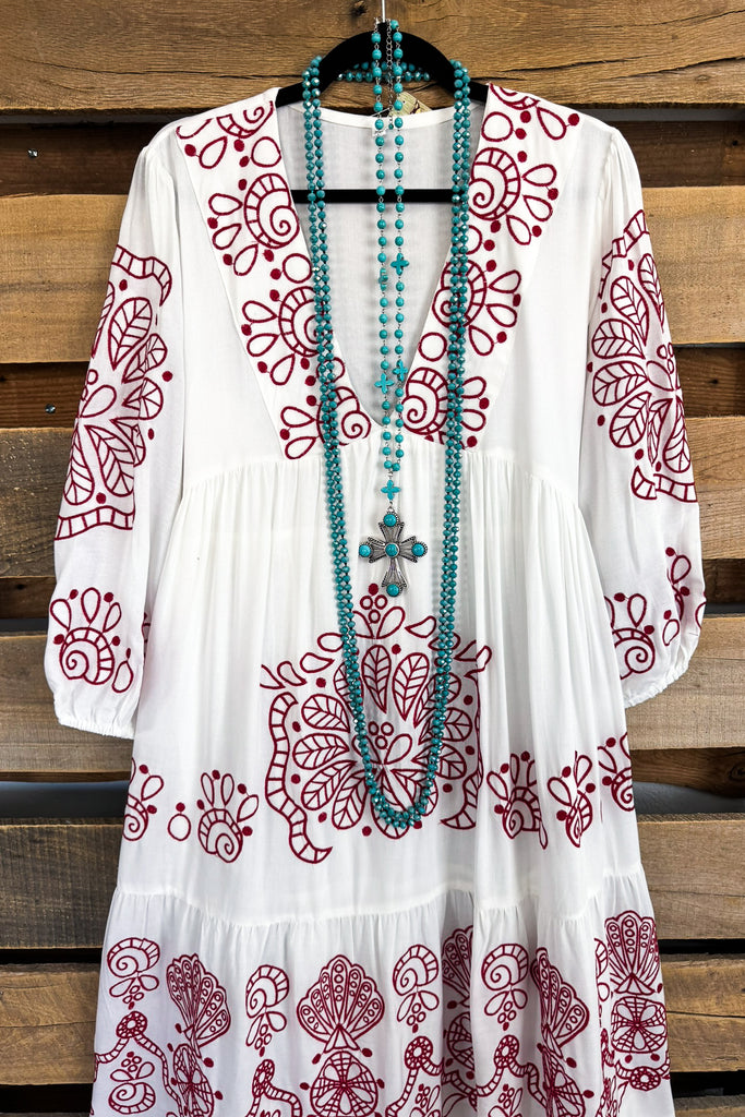 AHB EXCLUSIVE: Remember My Love Maxi Dress - Ivory