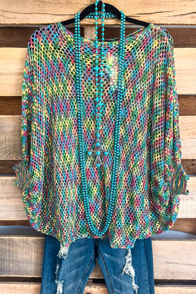 Easy Going Days Sheer Top - Mint