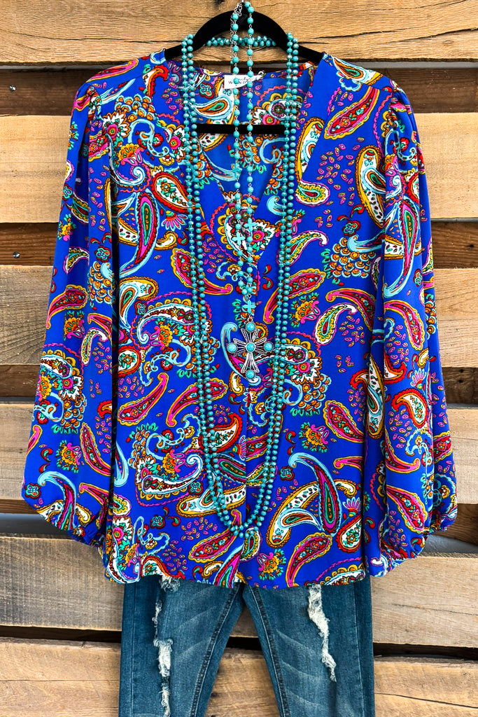 Change My Mind Top - Royal
