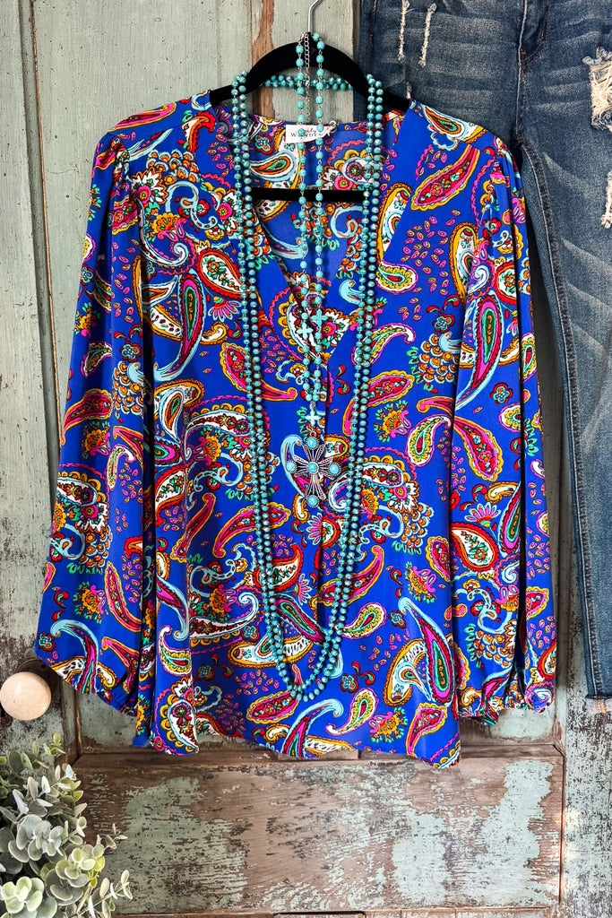 Change My Mind Top - Royal