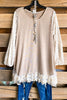 New Classic Knit Top - Taupe