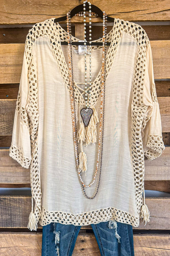 Bayside Breeze Cover-Up - Beige