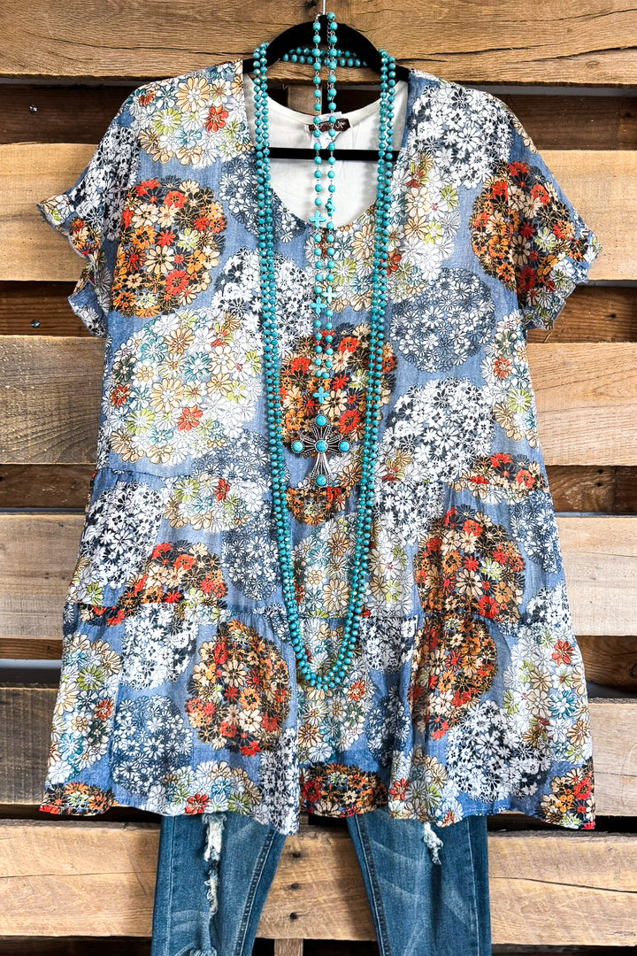 Forever In A Day Top - Blue