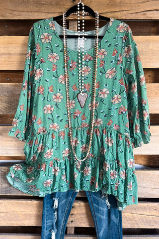 AHB EXCLUSIVE: Making The Way Tunic - Mocha - 100% COTTON - SALE