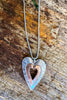 Inside My Heart Necklace - Sliver