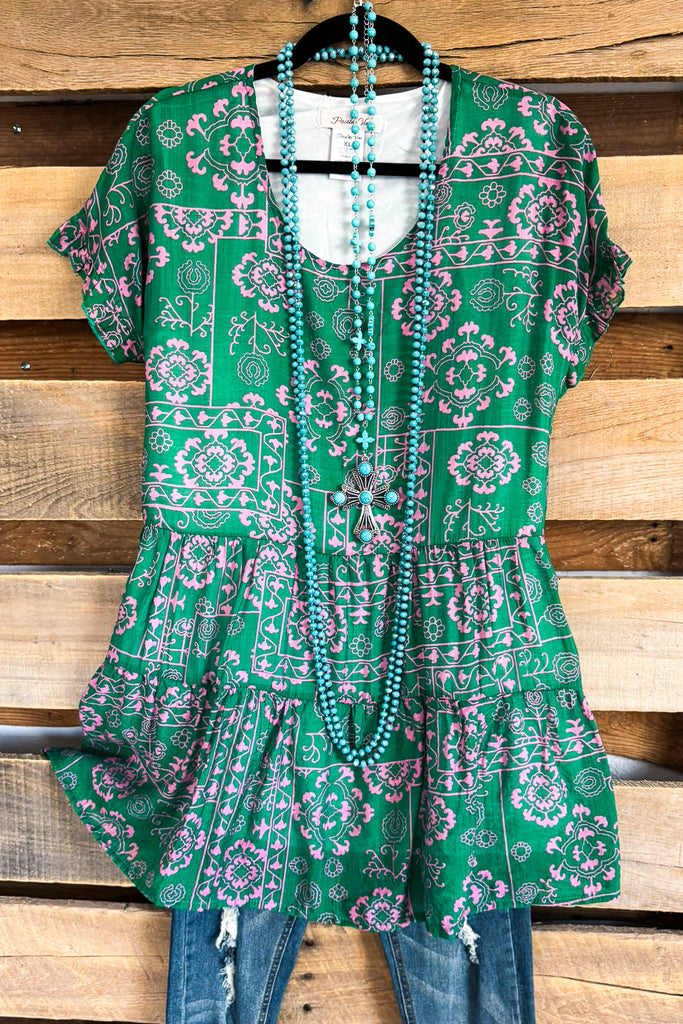 Forever In A Day Top - Green