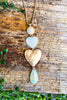 Pearl Of Hearts Necklace - Gold