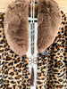 Stay Here Awhile Jacket/Poncho - Leopard