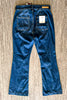 2Button Trouser With Elastic Waist - Medium Denim