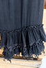 Lacy Chandelier Capris - Black