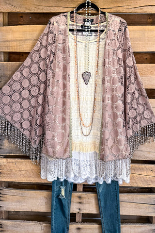 Painted Rose Tunic - Pink