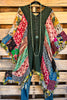Skipping Songs Poncho/Kimono - Basil
