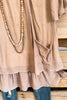 Chic By Nature Top - Mocha