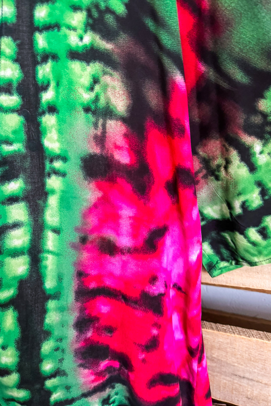 Orchard Whispers Kimono - Pink/Green - SALE