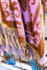 AHB EXCLUSIVE: Stained Glass Kimono Burnout Velvet - Golden Mauve