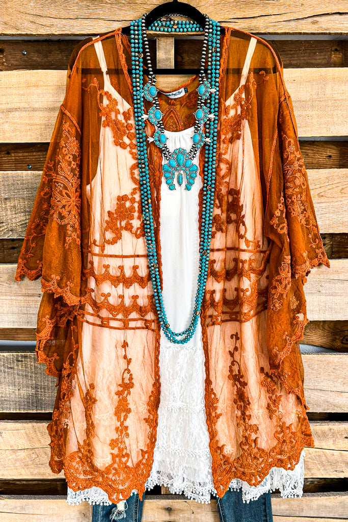 AHB EXCLUSIVE: Finding Perfection Kimono - Rust