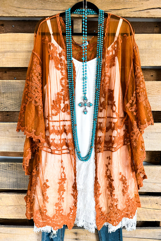 AHB EXCLUSIVE: Finding Perfection Kimono - Rust