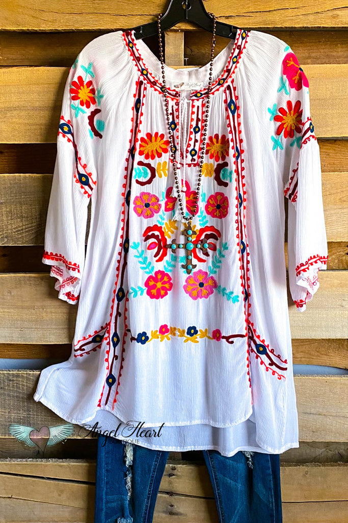 AHB EXCLUSIVE: Faith In Love Tunic - White