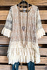 Pretty As a Picture Tunic - Beige