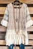 Pretty As a Picture Tunic - Beige