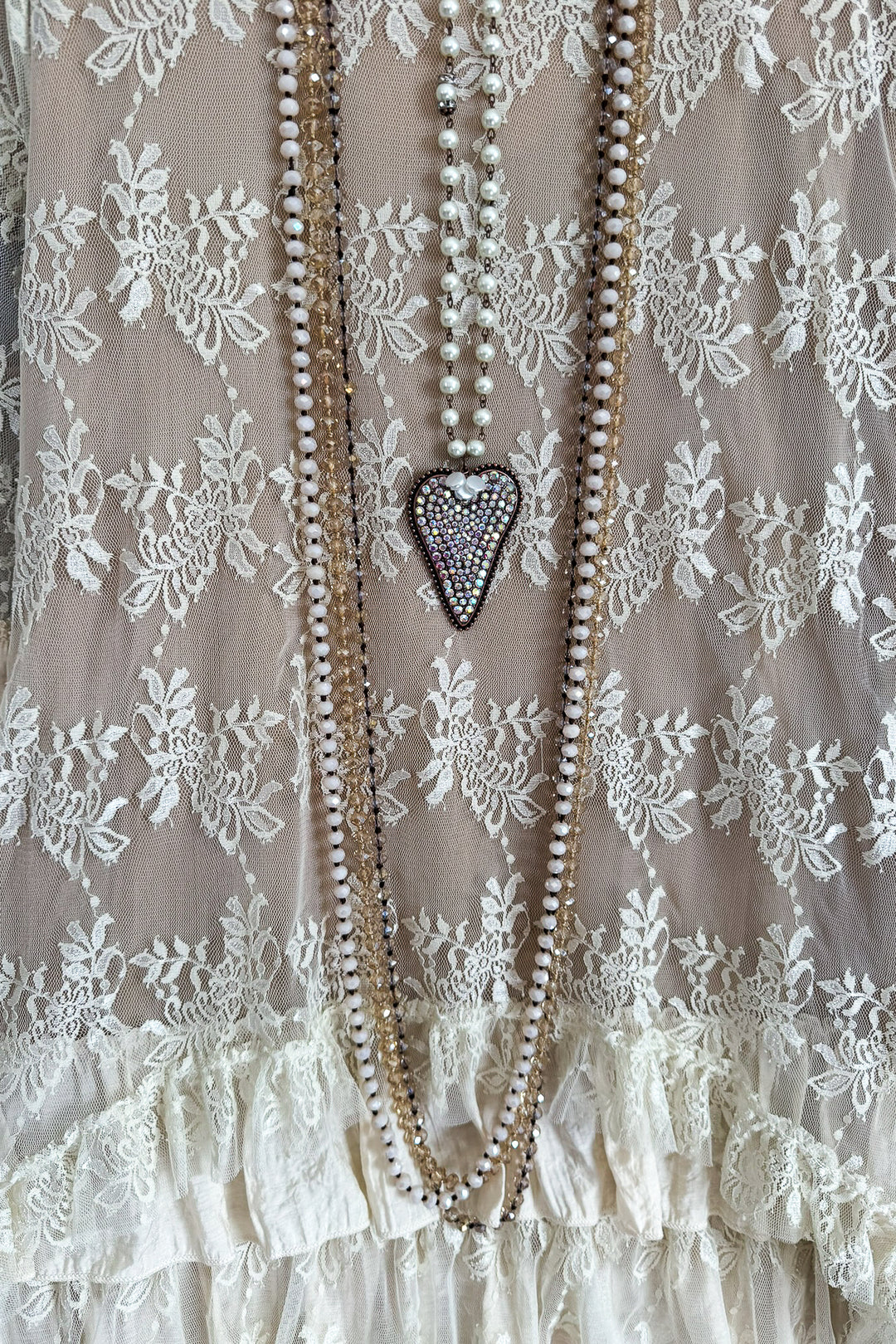 Pretty As a Picture Tunic - Beige