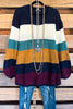 Woven Willow Sweater - Navy