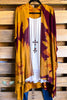 In My Vision Kimono - Rust/Burgundy