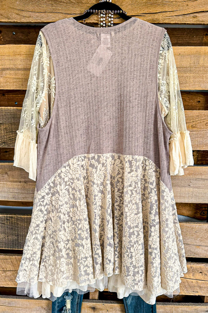 Vintage Impressions Vest - Taupe