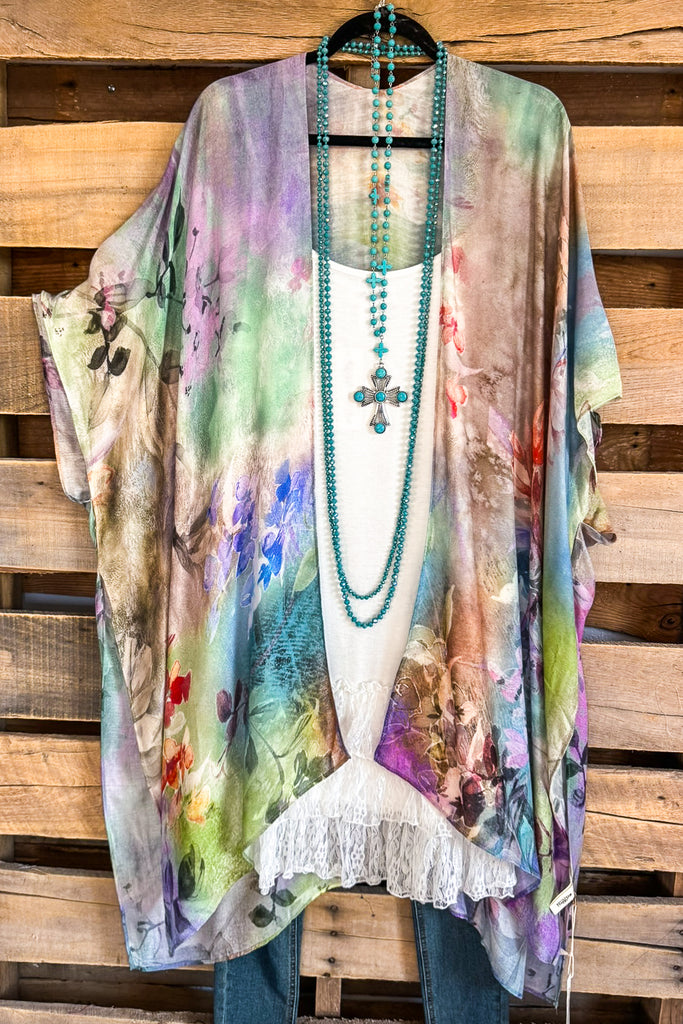 Watercolor Dreams Kimono - Kyoto