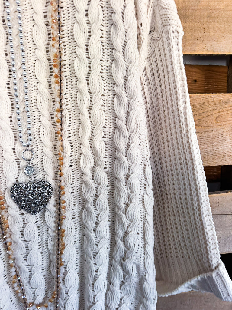 Everyday Comfort Sweater - Cream