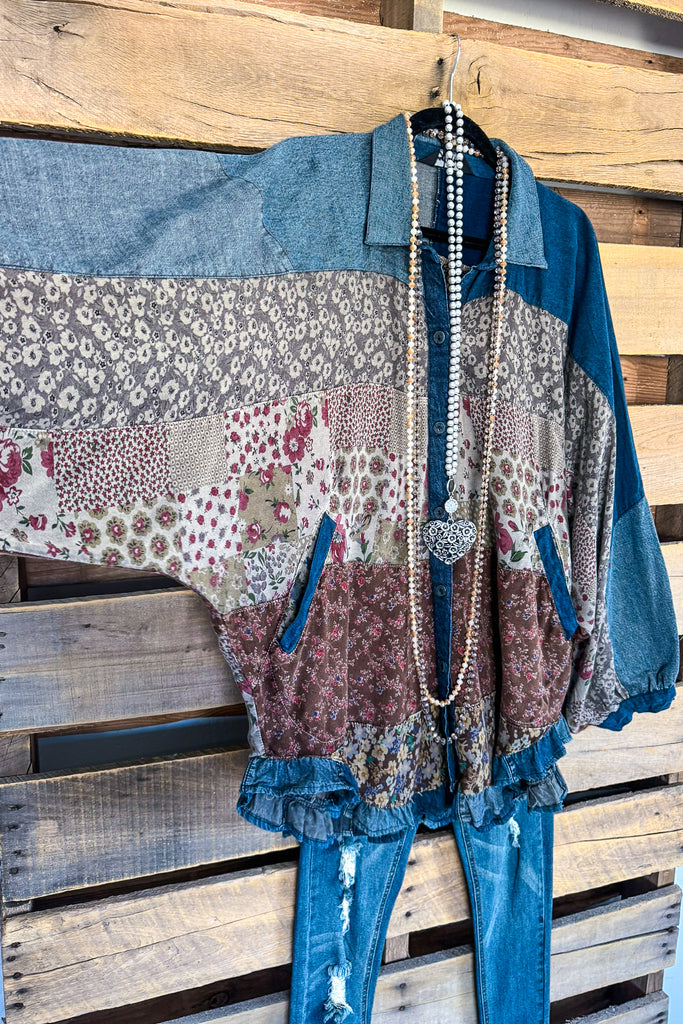 Take The Long Way Home Tunic - Vintage - 100% COTTON