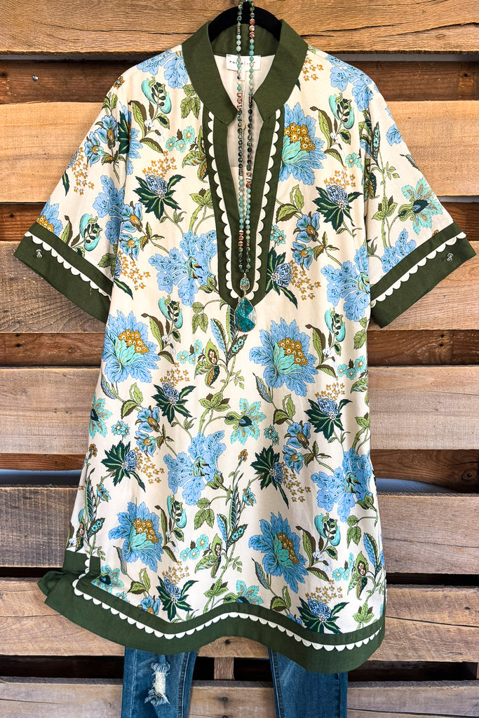 Graceful Days Dress - Ecru - 100% Cotton