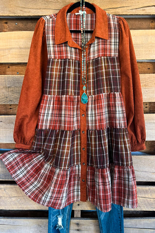 Unwavering Love Top - Brown/Mocha