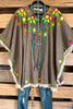 AHB EXCLUSIVE: Changing With The Tides Poncho - Gray - 100% COTTON