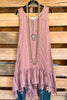 For The Sake Of Love Dress - Mauve