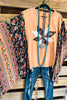 The Stars Aline Oversized Poncho - Terracotta - 100% COTTON