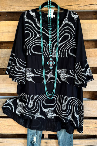 AHB EXCLUSIVE: Making The Way Tunic - Mocha - 100% COTTON