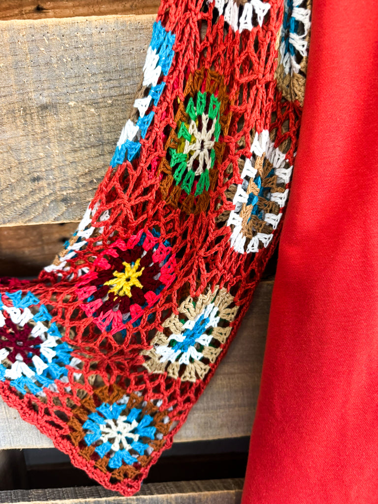 In Between Seasons Dress - Terracotta - 100%  COTTON