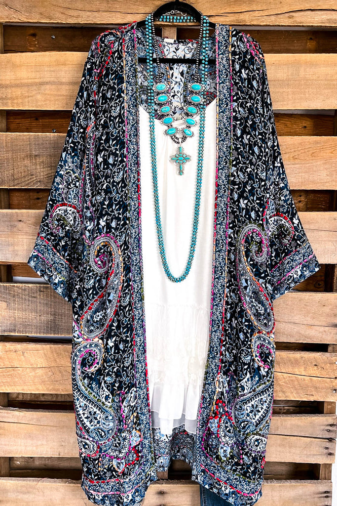 Midnight Courage Duster - Midnight Blue