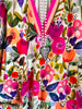 Paradise Whispers Dress - Berry - 100% COTTON