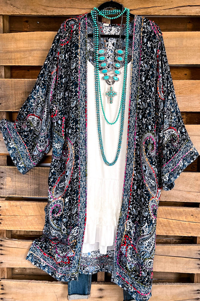 Midnight Courage Duster - Midnight Blue