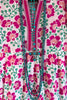 Floral Embrace Maxi Dress - Pink - 100% COTTON