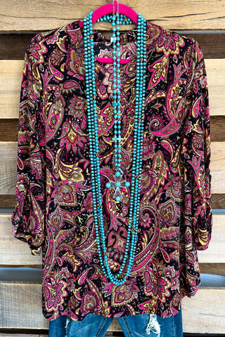 Boho Vibes Oversized Kimono - Rust