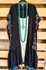 Summer Resort Kimono - Black - SALE