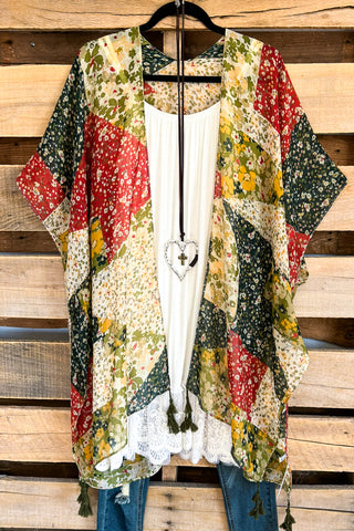 Shape Of Sunshine Kimono - Valencia