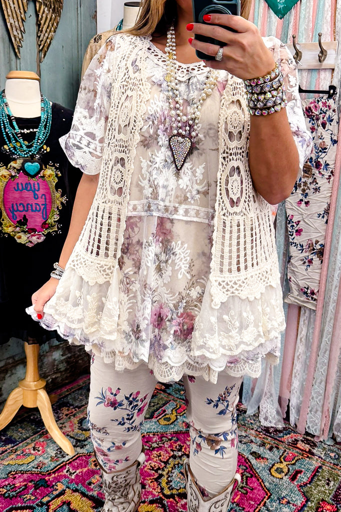 AHB EXCLUSIVE: Surrender It All Vest - Beige - 100% COTTON